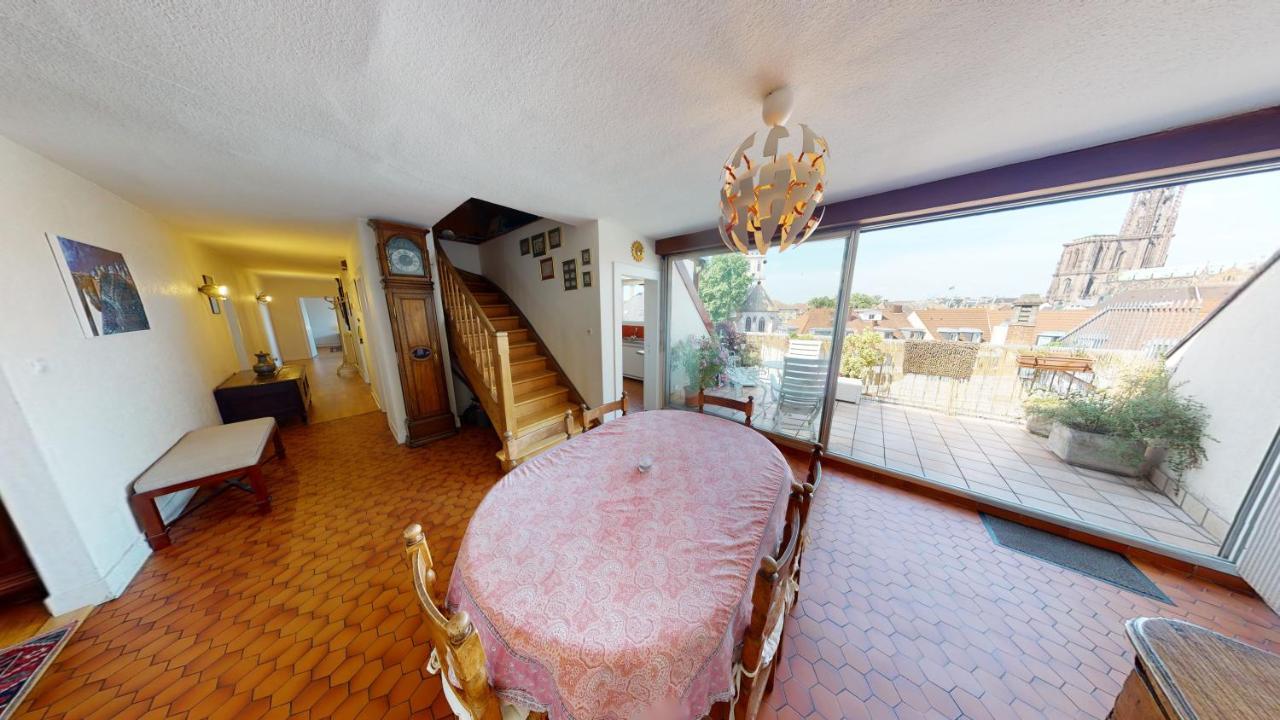 145M² City Center 4 Bedrooms View Of The Cathedral สตราสบูร์ก ภายนอก รูปภาพ