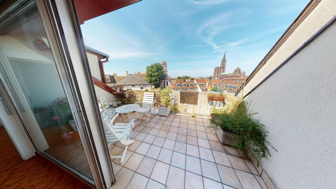 145M² City Center 4 Bedrooms View Of The Cathedral สตราสบูร์ก ภายนอก รูปภาพ