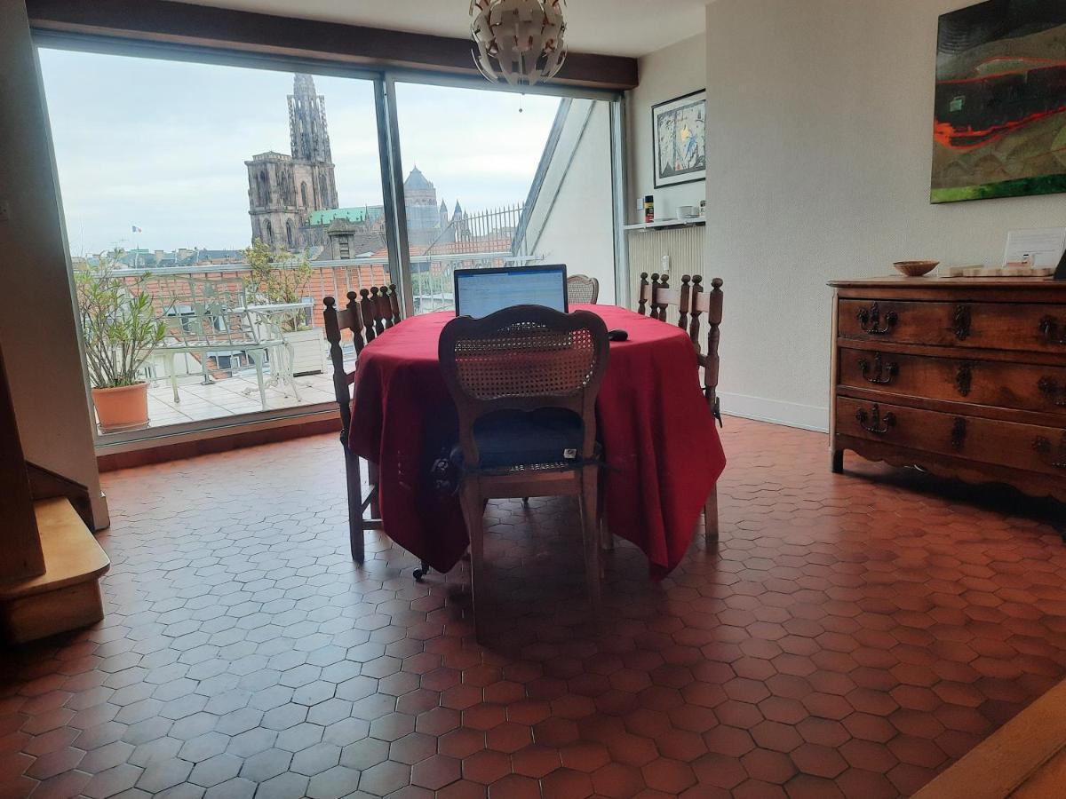 145M² City Center 4 Bedrooms View Of The Cathedral สตราสบูร์ก ภายนอก รูปภาพ