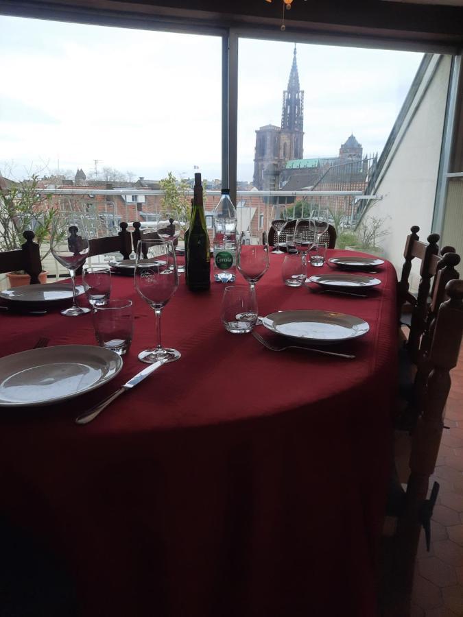 145M² City Center 4 Bedrooms View Of The Cathedral สตราสบูร์ก ภายนอก รูปภาพ