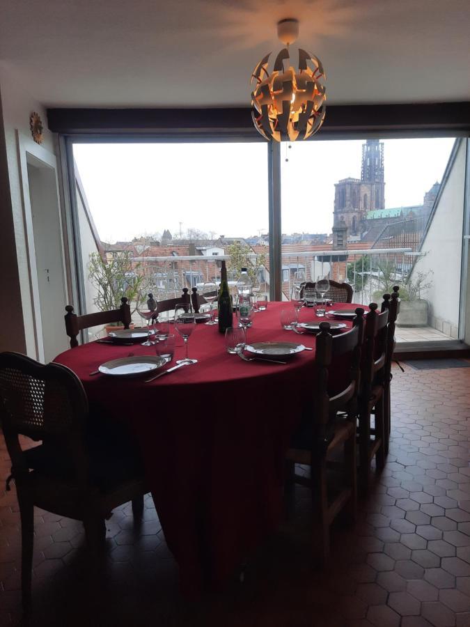 145M² City Center 4 Bedrooms View Of The Cathedral สตราสบูร์ก ภายนอก รูปภาพ