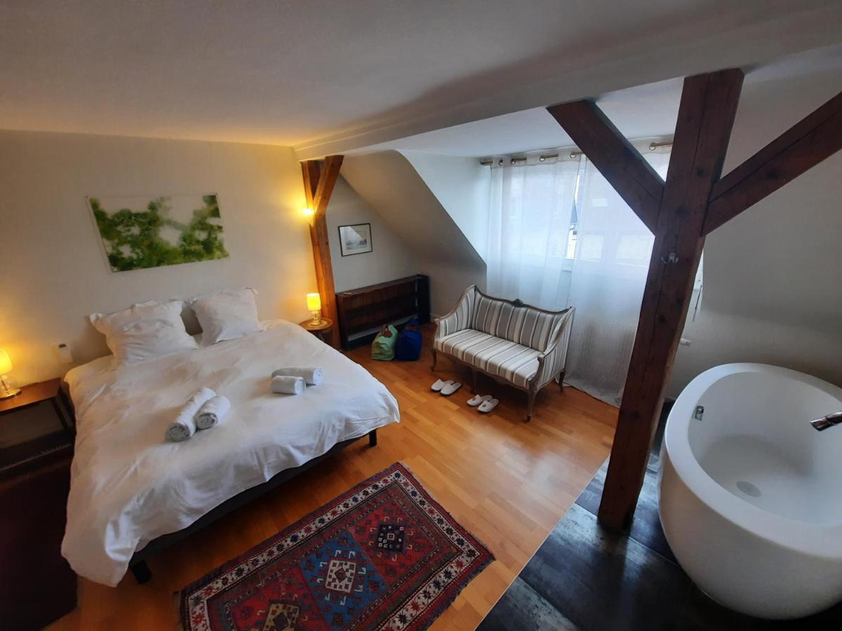 145M² City Center 4 Bedrooms View Of The Cathedral สตราสบูร์ก ภายนอก รูปภาพ